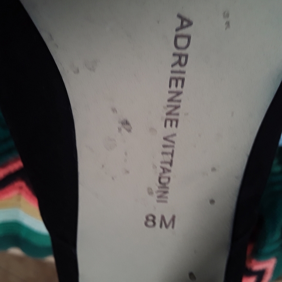 Adrienne Vittadini Black Suede leather Boots 8M - Picture 9 of 11